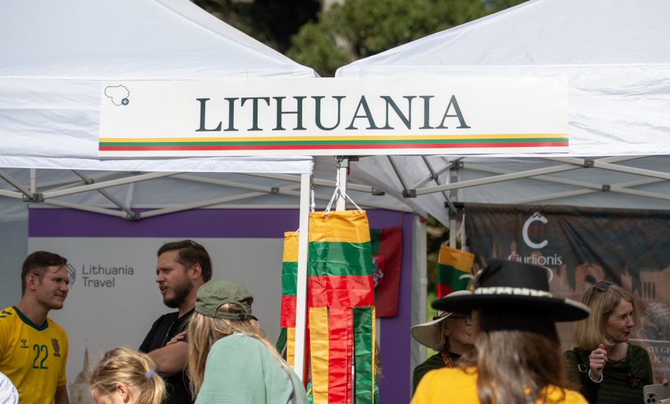 Lietuvos stendas „Europe in the Park“: kultūra, inovacijos ir turizmas