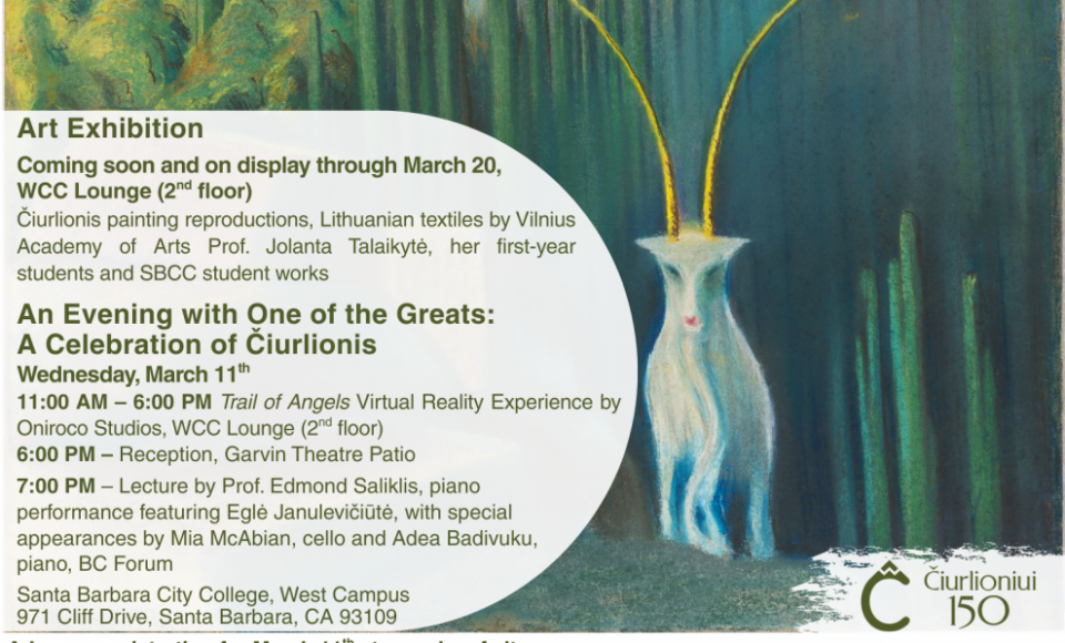 Mikalojus Konstantinas Čiurlionis (1875–1911) 150th Anniversary Year Celebration presented on...